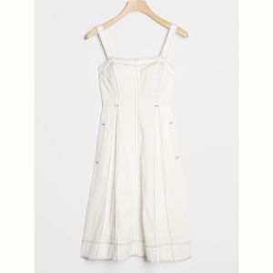 Anthropologie Maeve White Dress